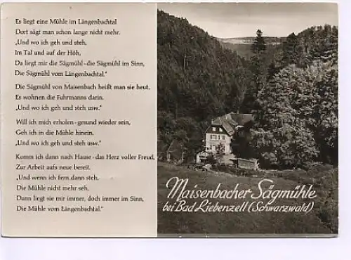 Maisenbacher Sägmühle bei Bad Liebenzell ngl 49.078