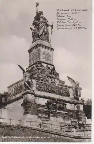 Niederwald-Denkmal bei Rüdesheim gl1969 63.731