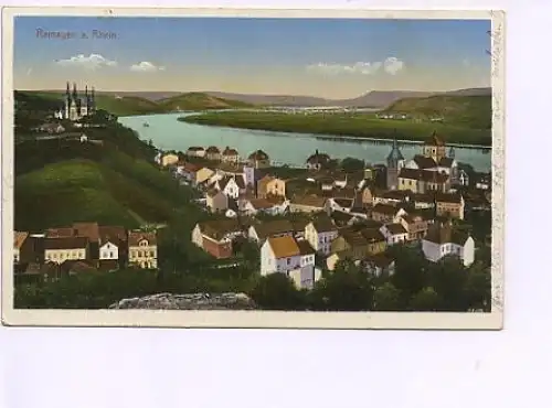 Remagen a.Rhein alte Ansicht feldpgl1914 49.141