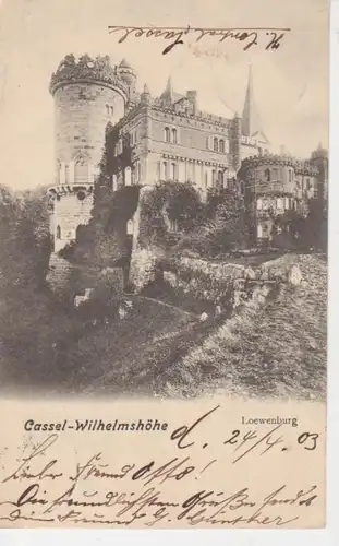 Cassel-Wilhelmshöhe Löwenburg gl1903 64.248