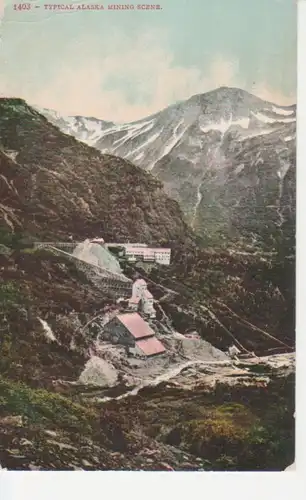 Typical Alaska Mining Scene ngl 204.422