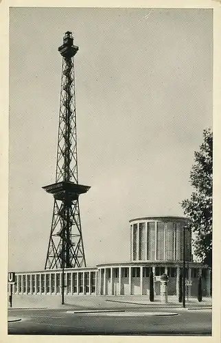 Berlin Funkturm Ausstellungshalle gl1942 117.374