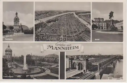 Mannheim 5 Ansichten gl1920? 63.658