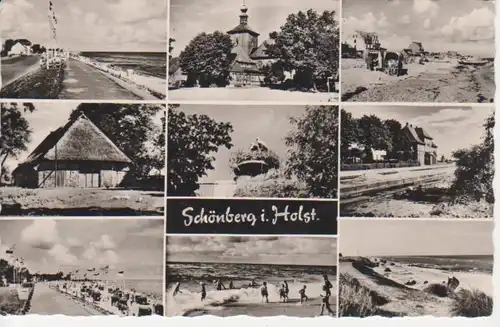 Schönberg i.Holst. 9 Ansichten gl1961 64.473