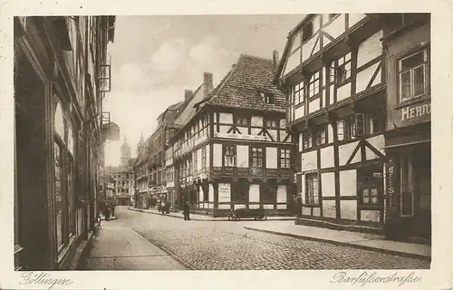 Göttingen Barfüßerstraße gl1927 116.804