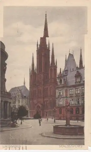 Wiesbaden Schlossplatz gl1910? 64.206
