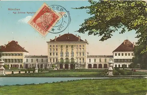 München Schloss Nymphenburg gl1912 123.916