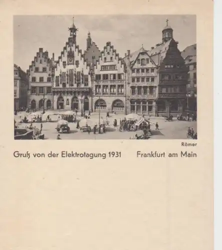 Frankfurt a.M. Elektrotagung 1931 ngl 64.278