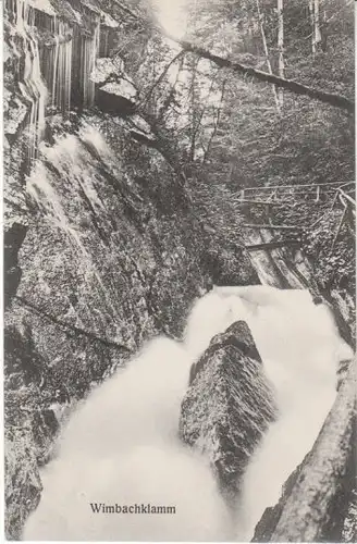 Wimbachklamm bei Ramsau ngl 22.147