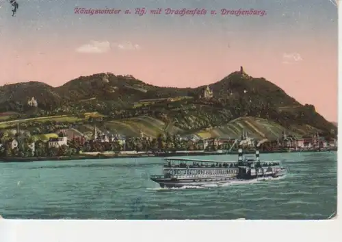 Königswinter Drachenfels Drachenburg feldpgl1917 68.253