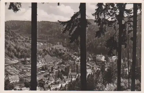 Triberg Schwarzwald Ansicht von oben ngl 68.435