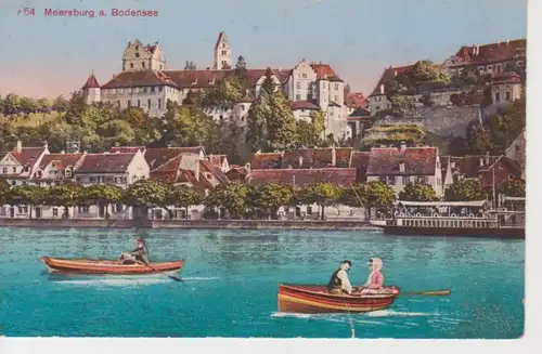 Meersburg Bodensee Blick zum Schloß feldpgl1916 68.445