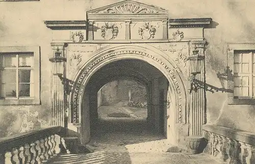 Dresden Schloss Weesenstein Ostportal ngl 111.424