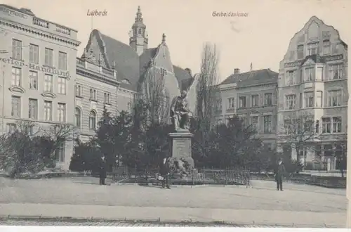 Lübeck Geibel-Denkmal ngl 64.419