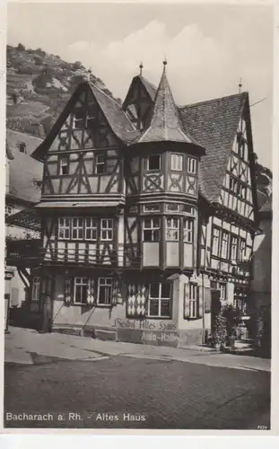 AK Bacharach a. Rhein Altes Haus ngl 64.621