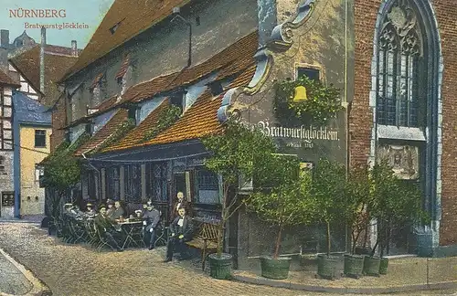 Nürnberg Bratwurstglöcklein feldpgl1916 124.779