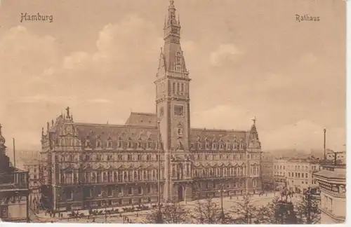 AK Hamburg Rathaus ngl 64.662