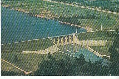 Delaware Reservoir Flood Control Dam gl1977 C0602
