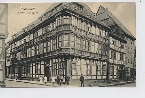 Ak Duderstadt Kritter sches Haus ngl 50.855