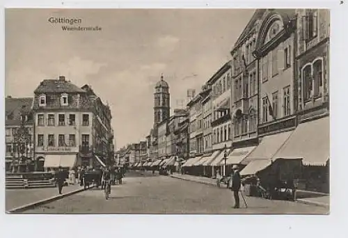 Göttingen Weenderstraße gl1916 50.647