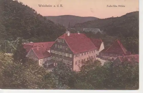 Weinheim a.d.B. Fuchs'sche Mühle gl1911 64.821