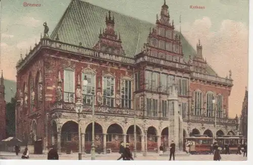 AK Bremen Rathaus gl1906 64.489