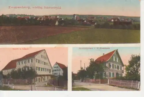 Zwerenberg, Gasthaus z. Lamm, Geschä.Hammann ngl 63.156