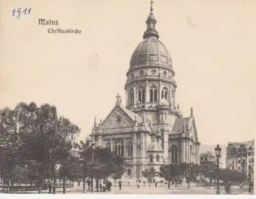 AK Mainz Christuskirche ngl 64.560