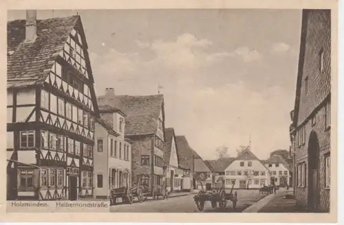 AK Holzminden, Halbemondstraße gl1916 66.072