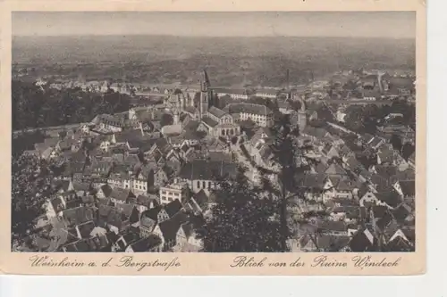 Weinheim a.d.B. von Ruine Windeck gl1938? 64.823