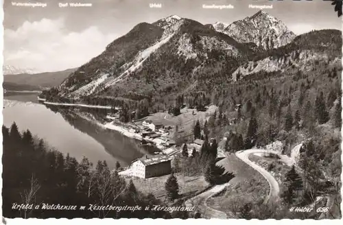Urfeld a.Walchensee m.Kesselbergstraße ngl 27.745