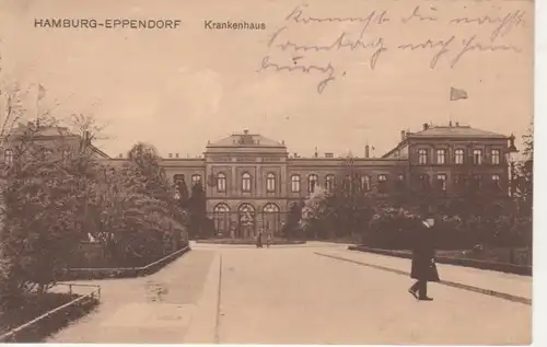 AK Hamburg-Eppendorf Krankenhaus feldpgl1916 64.673
