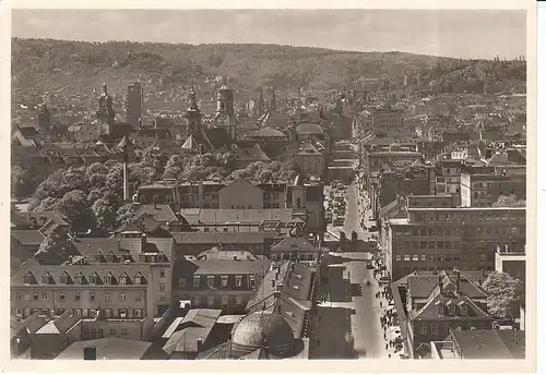 Stuttgart Blick vom Bahnhofsturm gl1949 49.334