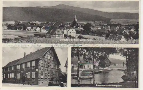 AK Zwesten, Gasthaus zur Krone feldpgl.ca1949 66.217