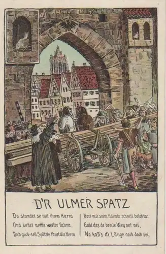 Ulm, D´r Ulmer Spatz ngl 63.552