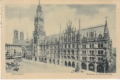 München Rathaus (v.Hauberisser) gl1923 C2365