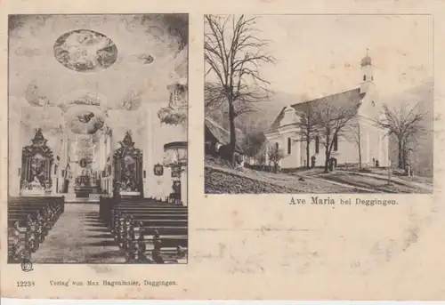 Deggingen, Ave Maria außen und innen ngl 63.545