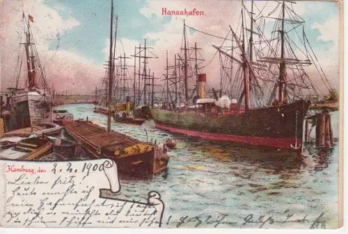 Hamburg, Hansahafen gl1900 64.736