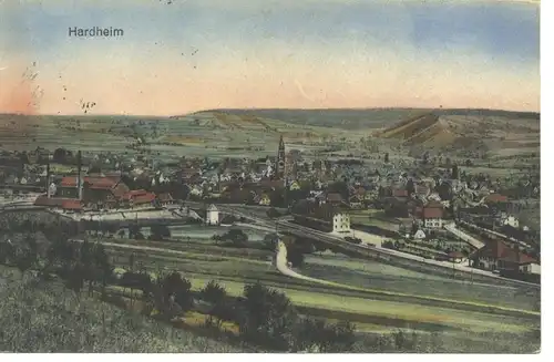 Hardheim (Baden), Gesamtansicht gl1921 4.821