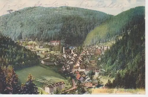 Triberg, Gesamtansicht gl1907 63.381