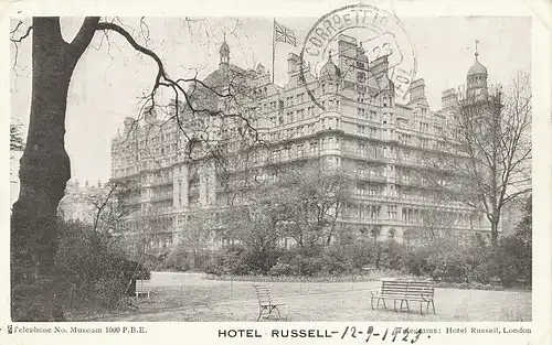 London Hotel Russell gl1923 114.349