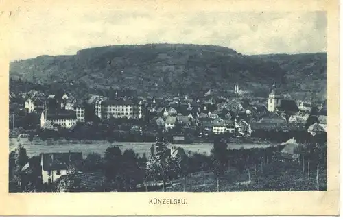 Künzelsau, Gesamtansicht ngl 9.427