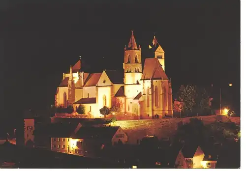 Breisach/Rhein, St. Stephansmünster b. Nacht ngl 9.407