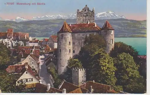 Meersburg, mit Säntis gl1917 63.530