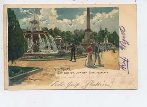 Stuttgart Konzert auf dem Schlossplatz gl~1900? 41.833