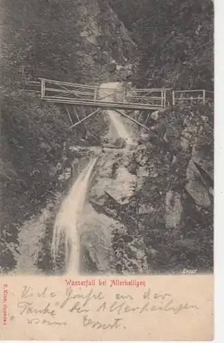 Allerheiligen (Oppenau), Wasserfall gl1901 63.423