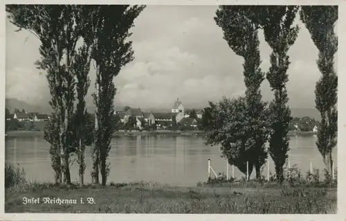 Insel Reichenau Teilansicht gl1935 108.553