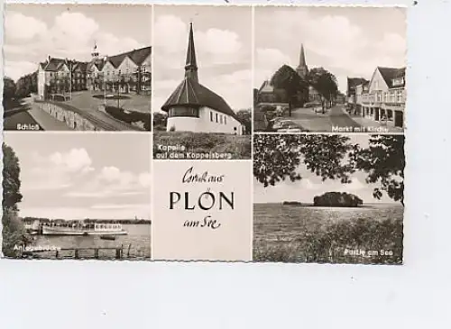 Plön am See 5 Ansichten gl1967 44.142