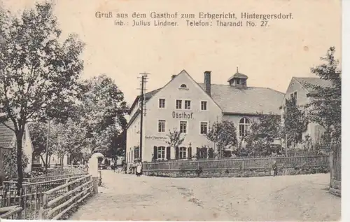 Hintergersdorf Gasthof zum Erbgericht gl1913 86.776