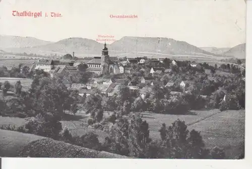 Thalbürgel Gesamtansicht Hist. Klosterkirche ngl 90.013